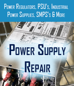 power supply repair for power regulators psu industrial power supllies and smps