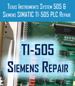 ti-505 and siemens repair for texas instruments system 505 and simatic repair